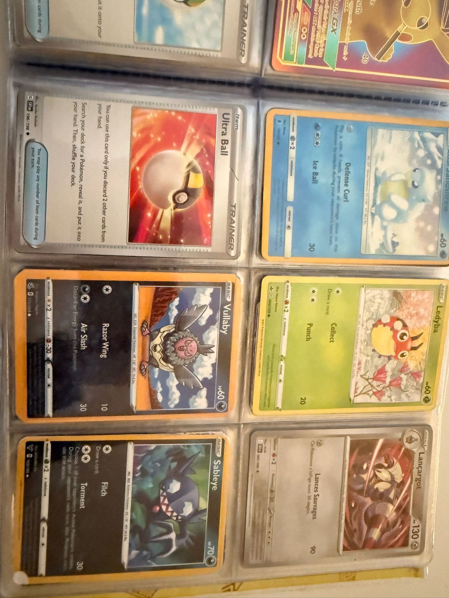 Pokémon binder page 11