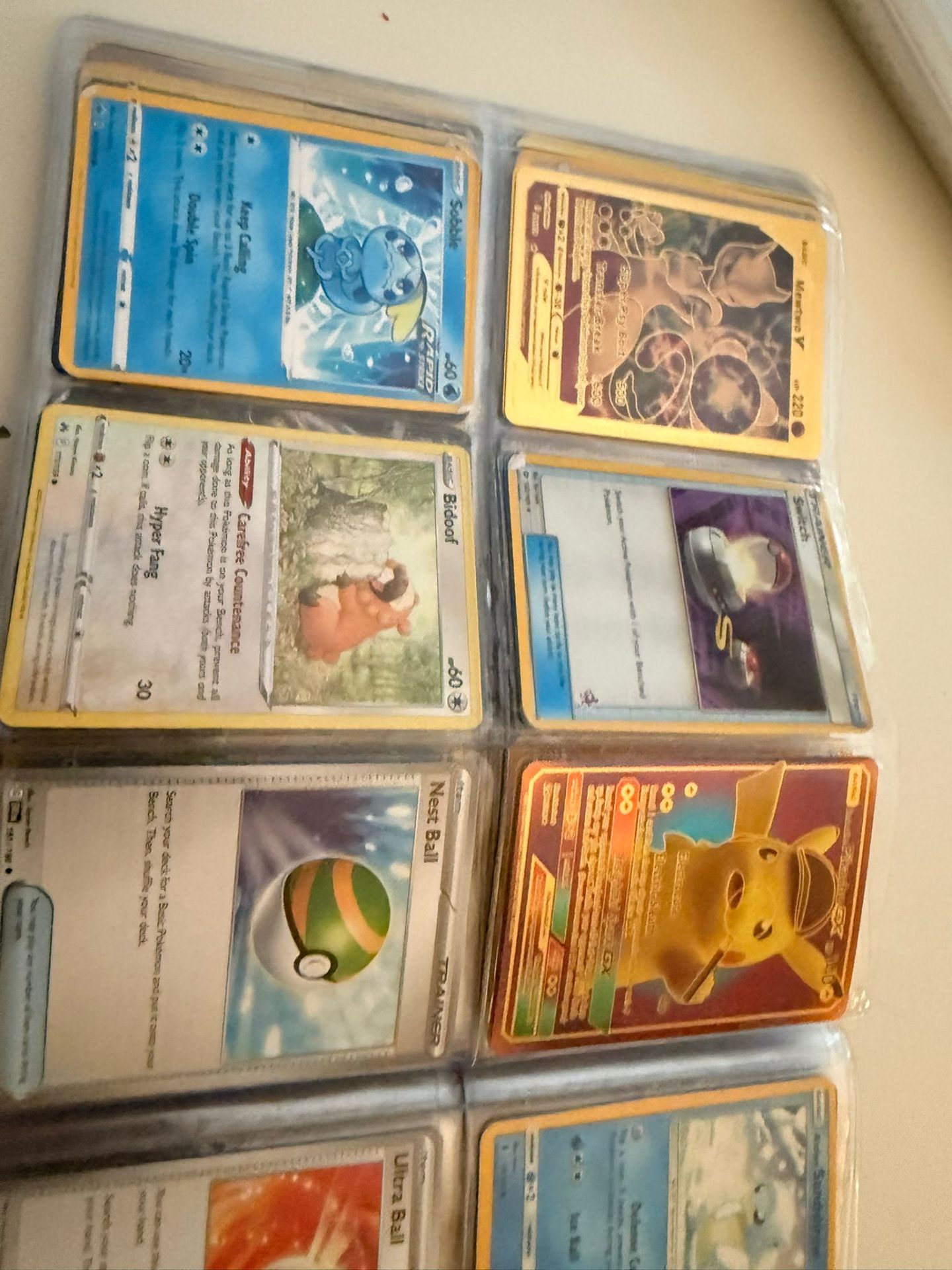 Pokémon binder page 12