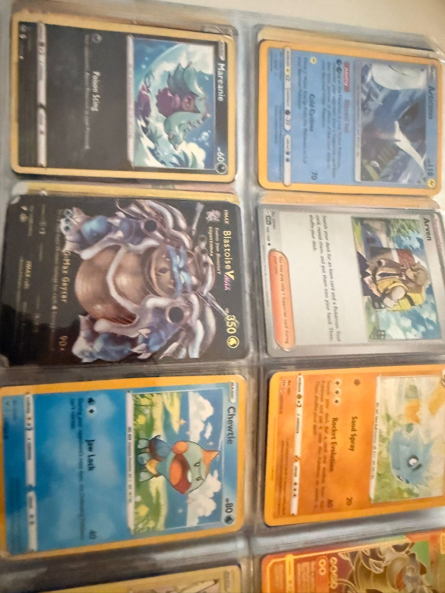 Pokémon binder page 14