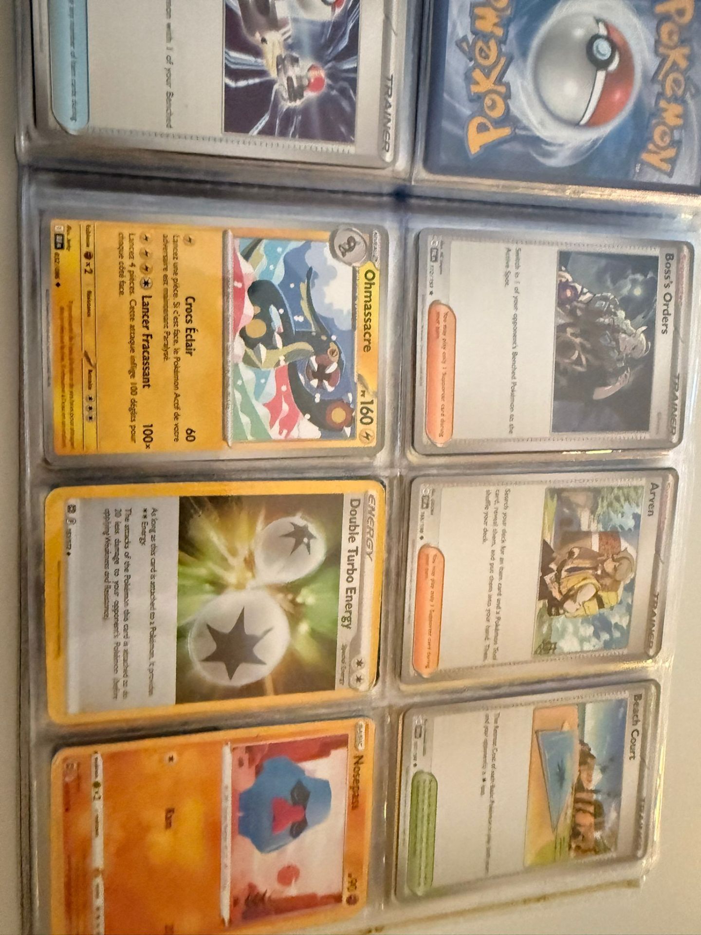 Pokémon binder page 15