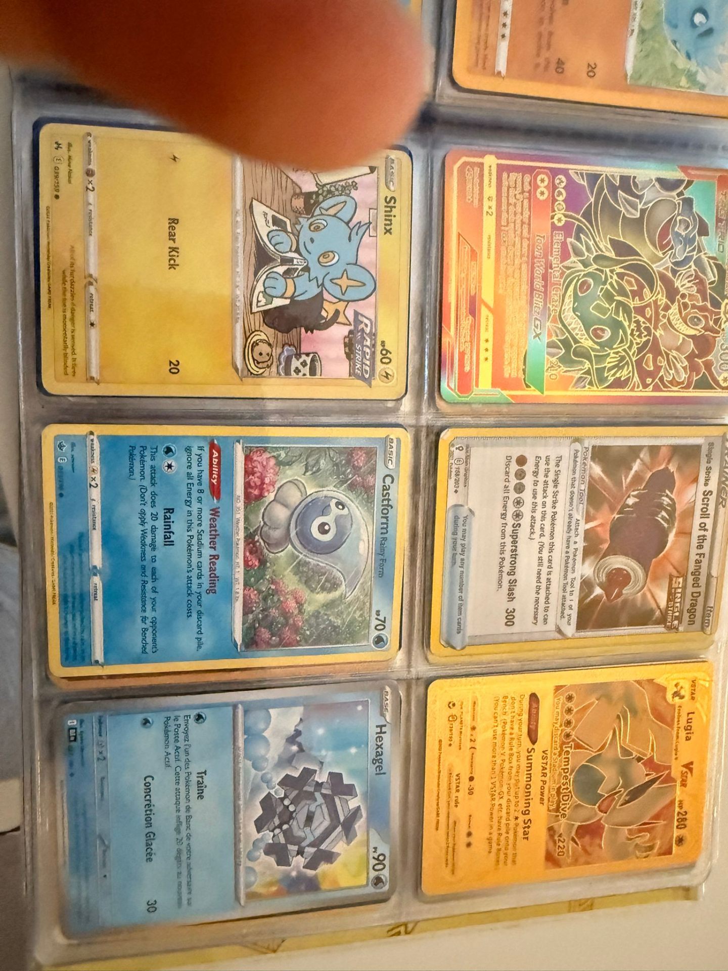 Pokémon binder page 17