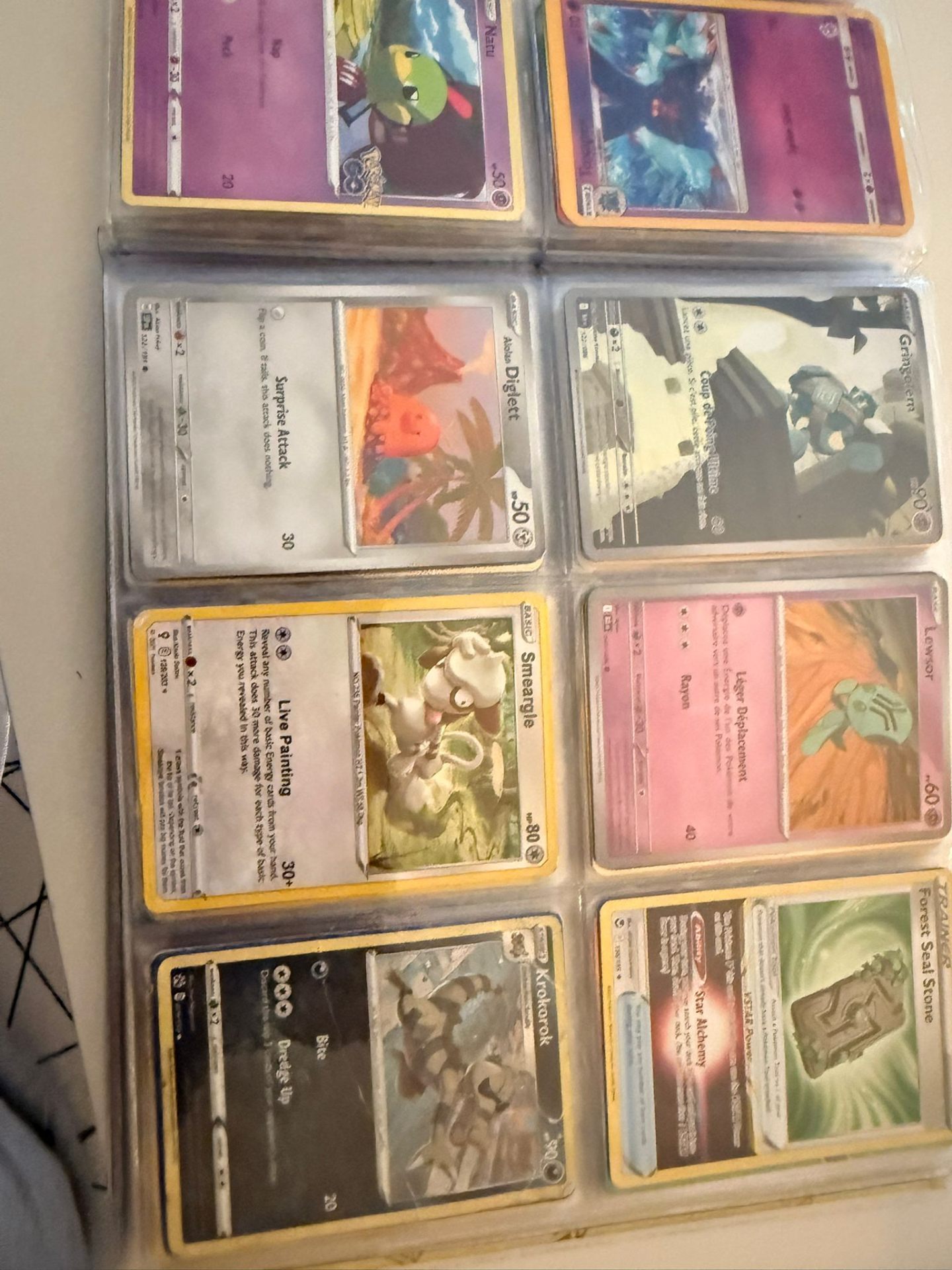 Pokémon binder page 25