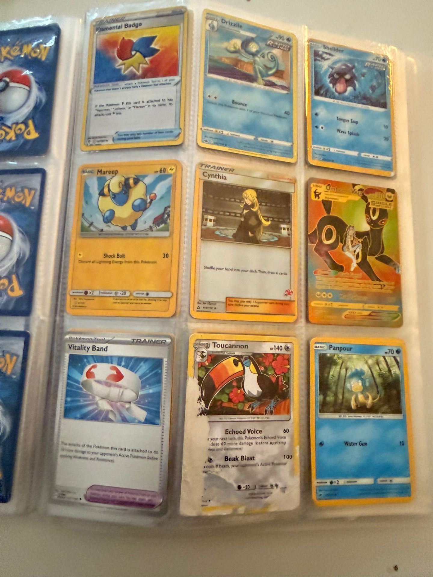 Pokémon binder page 34